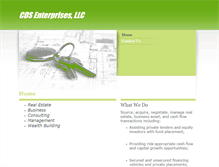 Tablet Screenshot of cds-enterprise.com